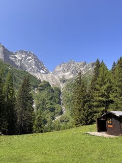 Foto von Andrea Tarovo entlang der Tour