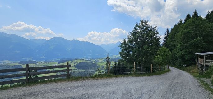 Photo de Michael Ganswind le long du parcours