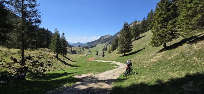 Foto von Andreas Bartl entlang der Tour