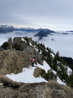 Foto von Linus entlang der Tour