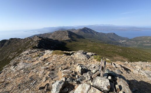 Foto de Attila Mihalcz a lo largo del recorrido