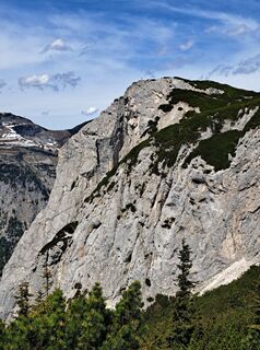 Photo de Günther Schned le long du parcours