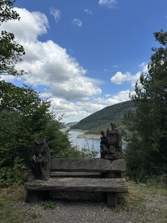 Foto von Max entlang der Tour