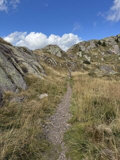 Foto von Antonia Dangl entlang der Tour