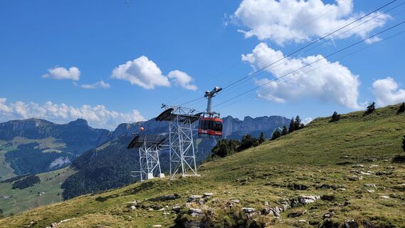 Foto von Max Gisler entlang der Tour