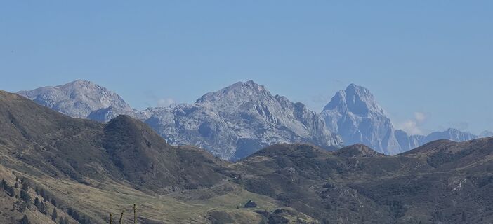 Foto von Franz Moser entlang der Tour