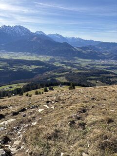 Foto von Heinz Sperl entlang der Tour
