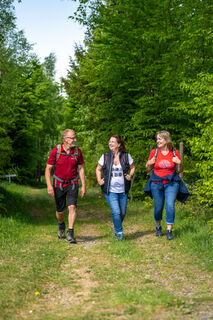 Wandergruppe in der Eifel 