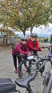 Photo de Erika Rossmann le long du parcours