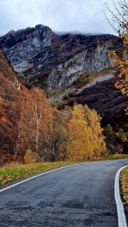 Foto de Fabrizi Mellano a lo largo del recorrido