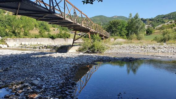 3.5 km Curone-Brücke