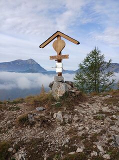 Foto von Irmgard Schinnerl entlang der Tour