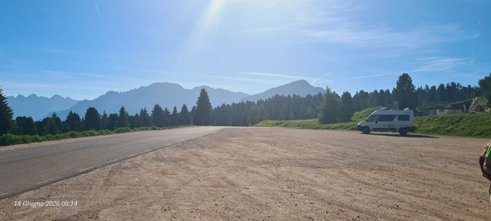 Foto von Laura Gasparotto entlang der Tour