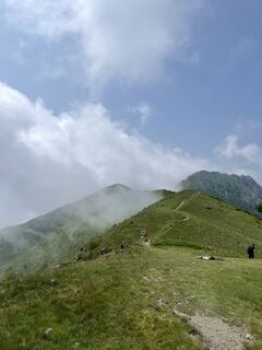 Zdjęcie z Mariagrazia Bellagamba wzdłuż trasy