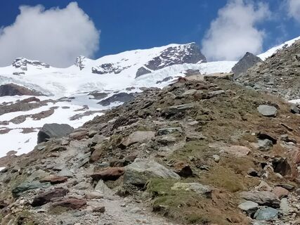 Foto von Ivano Merelli entlang der Tour