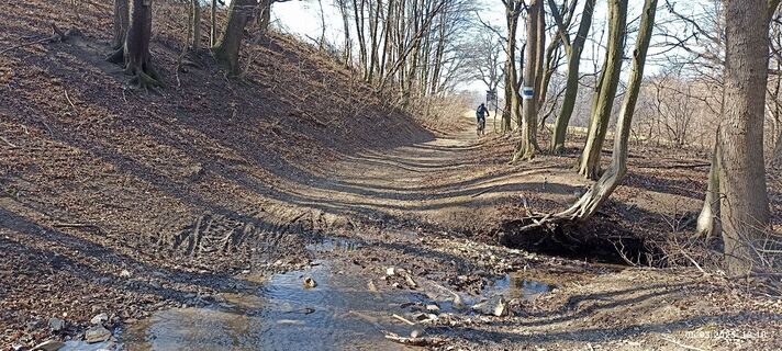 Foto von Walter Köllner entlang der Tour