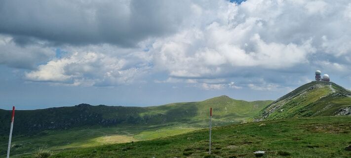 Fotografia z Julia Fruhmann na trase