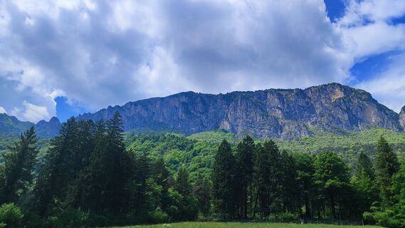 Foto von Dominik Košir entlang der Tour
