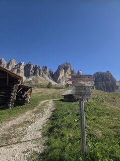 Foto von Darija Forgač entlang der Tour