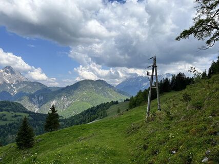 Foto von Kerstin Albrecht entlang der Tour
