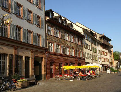 In der Altstadt von Rheinfelden.