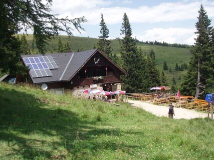 Saualpe - Offner Hütte 1668 m