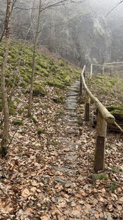 Photo de Reiner Hennemuth le long du parcours