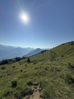 Foto von Vid Klemenčič entlang der Tour