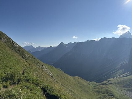 Foto de Günther Raßhofer a lo largo del recorrido
