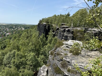 Foto von Norbert Herbig entlang der Tour