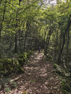 Photo de Igor Vuković le long du parcours