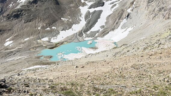 Photo de David Marek le long du parcours