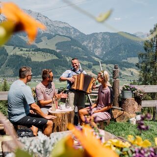 Einkehr bei der Sinnlehenalm