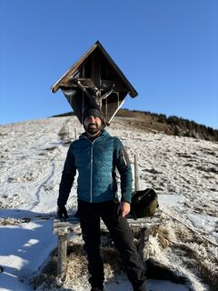 Photo de Miroslav Makic le long du parcours
