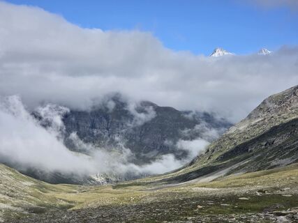 Passo Antigine (Ofentalpass) nach Riffugio Oberto Maroli