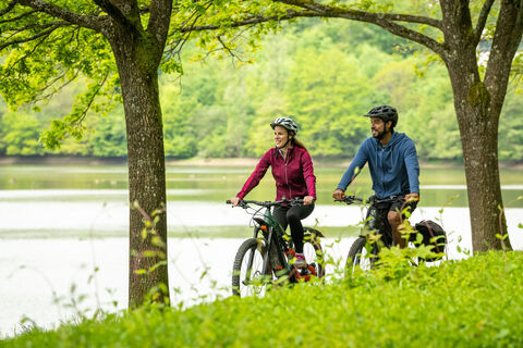 Prüm Radweg, Stausee Bitburg, Biersdorf