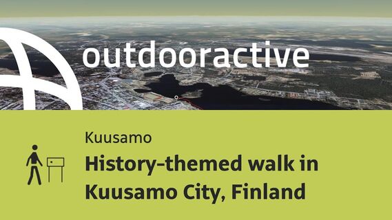thematic trail in Finland: History-themed walk in Kuusamo City, Finland