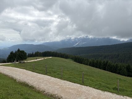 Foto von Heinz Sperl entlang der Tour