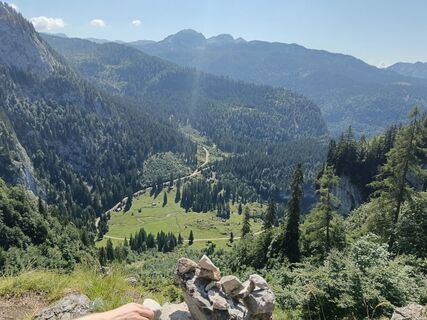 Foto von Anna Fruzsina entlang der Tour