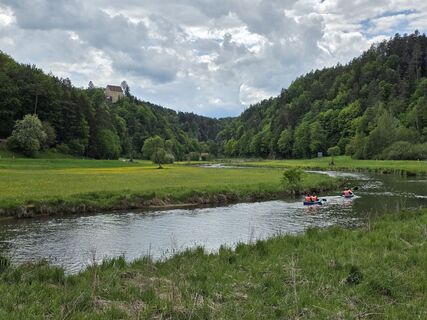 Foto von Stefan entlang der Tour