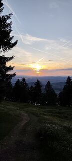 Foto von Marco Weingartner entlang der Tour