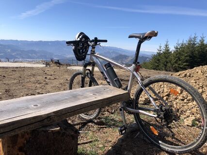 Foto von Stefan Ofner entlang der Tour