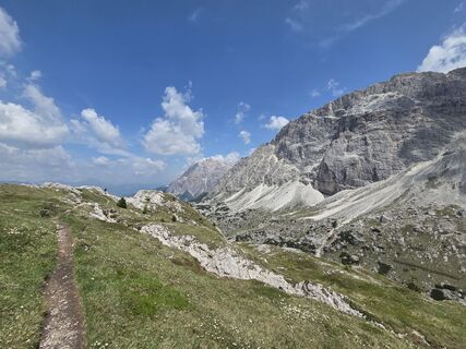 Foto de Gerti Bärnthaler a lo largo del recorrido