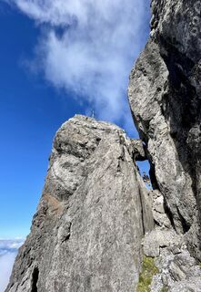 Foto de Aurelian Böhler a lo largo del recorrido