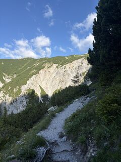 Foto de Emma Valekova a lo largo del recorrido