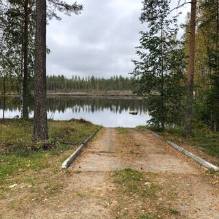 Bootsrampe oberhalb von Kalliosen, Ontojoki Sotkamo