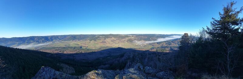 Foto von Gottfried Weiss entlang der Tour
