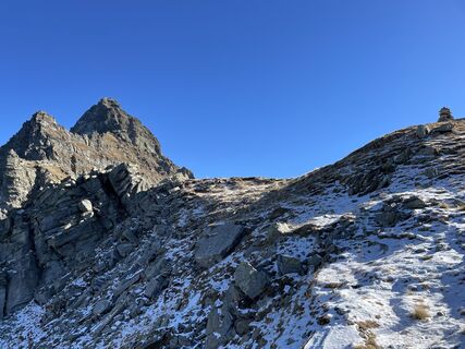 Photo de Andre Tatter le long du parcours