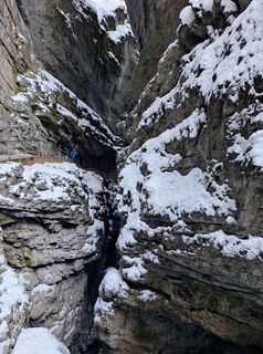 Foto de Katharina a lo largo del recorrido