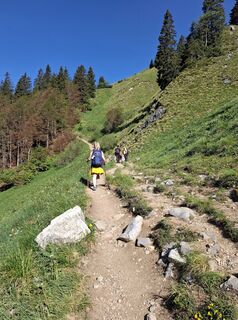 Foto von Miha Gros entlang der Tour